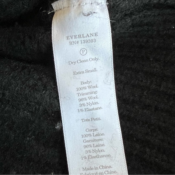 Everlane thick 100% wool turtleneck sweater XS beautiful condition 💕 - Picture 8 of 8